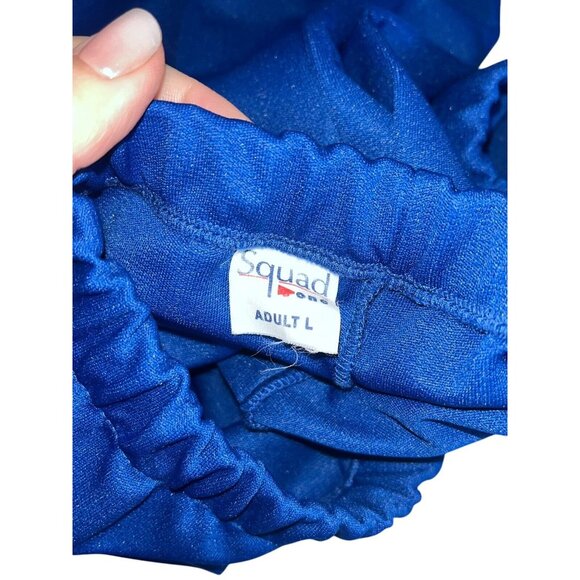 Lot 5 Cheerleader Uniform Skirt Cheer Adult M - XL & Child S Royal Blue - Picture 11 of 12